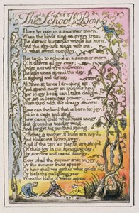De schooljongen: plaat 21 uit Songs of Innocence and of Experience (kopie R) c.1802-08